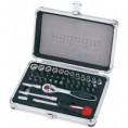 Steckschlüssel-Satz 1/4" 43-teilig